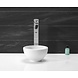 Tessa opzetfontein rond Solid Surface 20 x 20 cm wit Tessa opzetfontein rond Solid Surface 20 x 20 cm wit