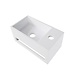 Julia fontein Solid Surface 35 x 20 x 16 mat wit rechts Julia fontein Solid Surface 35 x 20 x 16 mat wit rechts