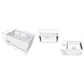 Julia fontein Solid Surface 35 x 20 x 16 mat wit rechts Julia fontein Solid Surface 35 x 20 x 16 mat wit rechts