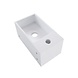 Julia fontein Solid Surface 35 x 20 x 16 cm wit links Julia fontein Solid Surface 35 x 20 x 16 cm wit links