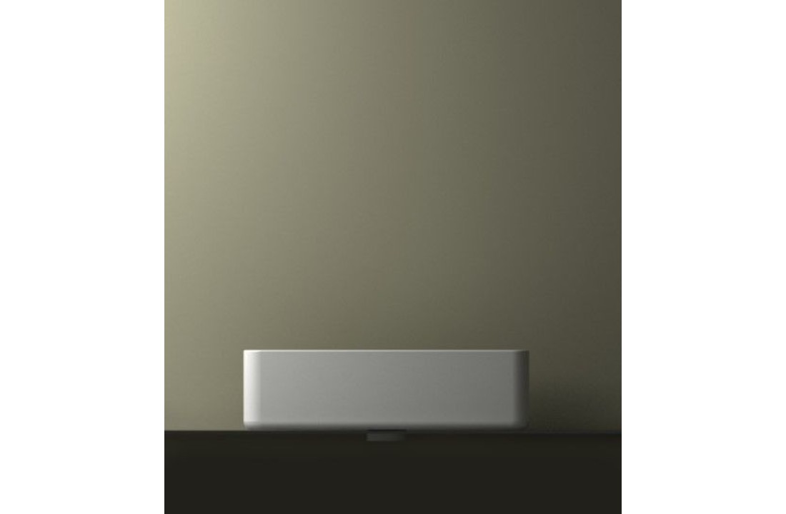 Link opzetwastafel vierkant 50 x 35 x 12 cm wit