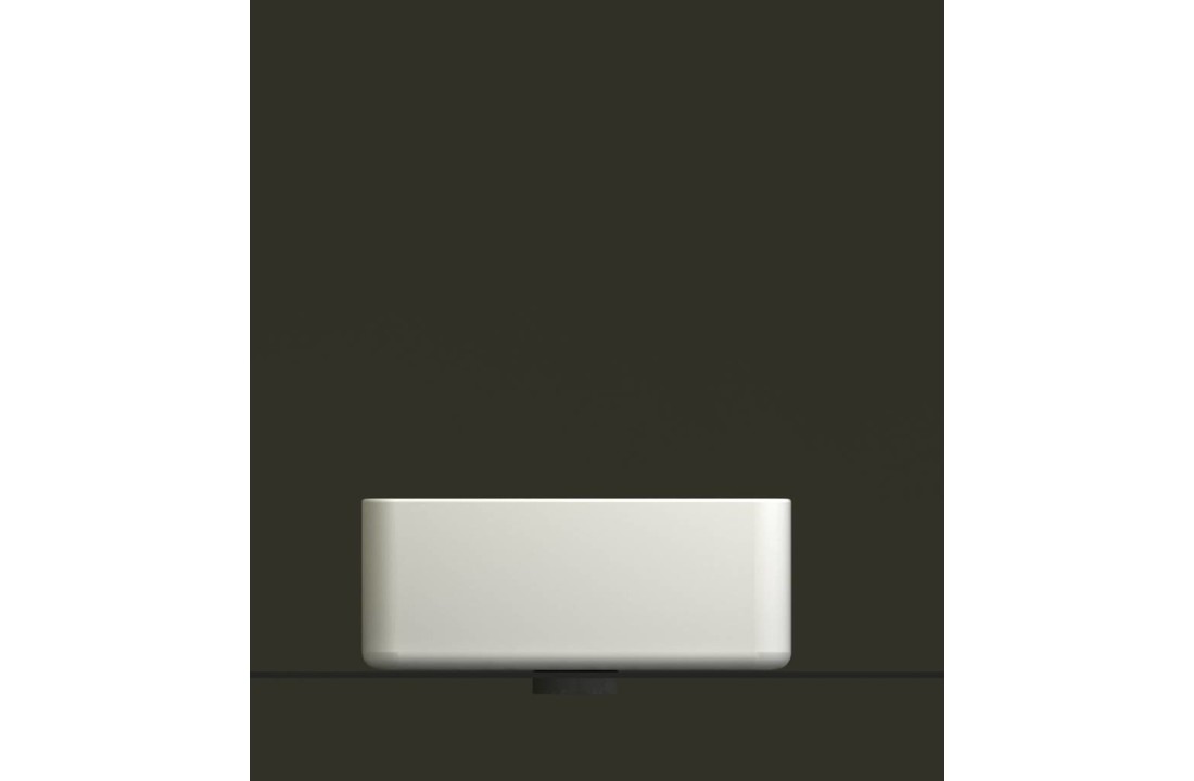 Link opzetwastafel vierkant 50 x 35 x 12 cm wit