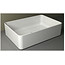 Link opzetwastafel vierkant 50 x 35 x 12 cm wit