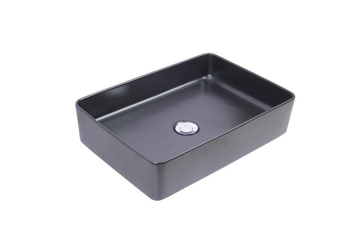 Link Opzetwastafel Vierkant 350X500X145 Zwart huismerk kopen in de aanbieding