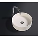 Rheiner Opzetwastafel Solid Surface 38 x 38 x 11 cm - rond Rheiner Opzetwastafel Solid Surface 38 x 38 x 11 cm - rond