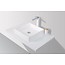 Rheiner Rheiner Design Opzetwastafel Solid Surface 42 X 42 X 12 cm - vierkant