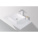 Rheiner Design Opzetwastafel Solid Surface 42 X 42 X 12 cm - vierkant Rheiner Design Opzetwastafel Solid Surface 42 X 42 X 12 cm - vierkant