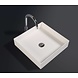 Rheiner Design Opzetwastafel Solid Surface 42 X 42 X 12 cm - vierkant Rheiner Design Opzetwastafel Solid Surface 42 X 42 X 12 cm - vierkant
