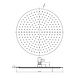 Rheiner RVS regendouche - hoofddouche 40 cm Rheiner RVS regendouche - hoofddouche 40 cm