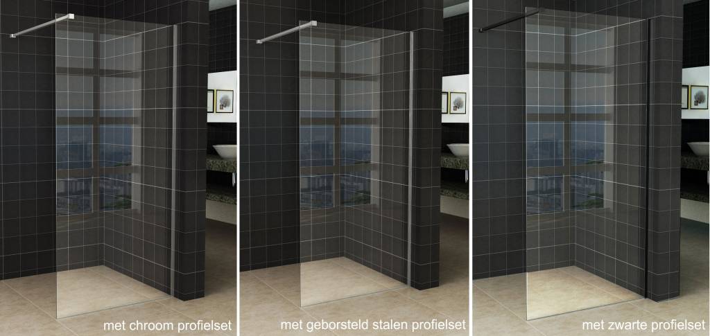 Slim Inloopdouche 90X200 Cm 8 Mm Nano huismerk kopen in de aanbieding