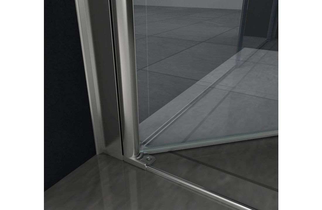 Swing XL Douchedeur Pendeldeur 125x195 cm Helder Glas