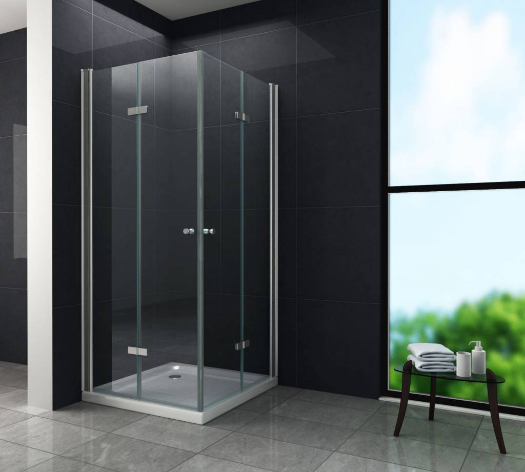 Douchecabine CLIP 100x90x195 cm met klapdeuren