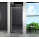 Porto draaideur nisdeur 85x190 met helder glas Porto draaideur nisdeur 85x190 met helder glas