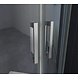 Bari douchecabine kwartrond met schuifdeur 80x80x195 cm Bari douchecabine kwartrond met schuifdeur 80x80x195 cm
