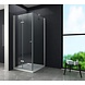 Ontario douchecabine zij instap met vouwdeur 80x80x195 cm Ontario douchecabine zij instap met vouwdeur 80x80x195 cm