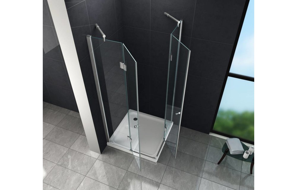 Carna douchecabine hoekinstap vierkant 100x100x195 cm