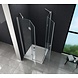 Carna douchecabine hoekinstap 90x80x195 cm Carna douchecabine hoekinstap 90x80x195 cm