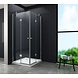 Carna douchecabine hoekinstap vierkant 80x80x195 cm Carna douchecabine hoekinstap vierkant 80x80x195 cm