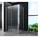 Combi douchecabine zij instap met draaideuren 120x90x195 cm Combi douchecabine zij instap met draaideuren 120x90x195 cm