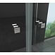 Combi douchecabine zij instap met draaideuren 120x90x195 cm Combi douchecabine zij instap met draaideuren 120x90x195 cm
