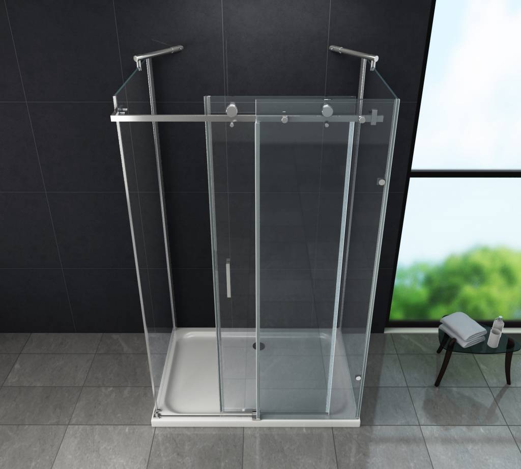 Douchecabine VENI U-vorm 100x80x195 cm