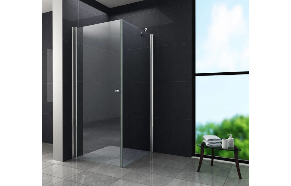 Stalis-FX Douchecabine zij instap 80x80x190 cm met draaideur