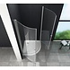 MARI Douchecabine kwartrond 80x80x190 cm MARI Douchecabine kwartrond 80x80x190 cm