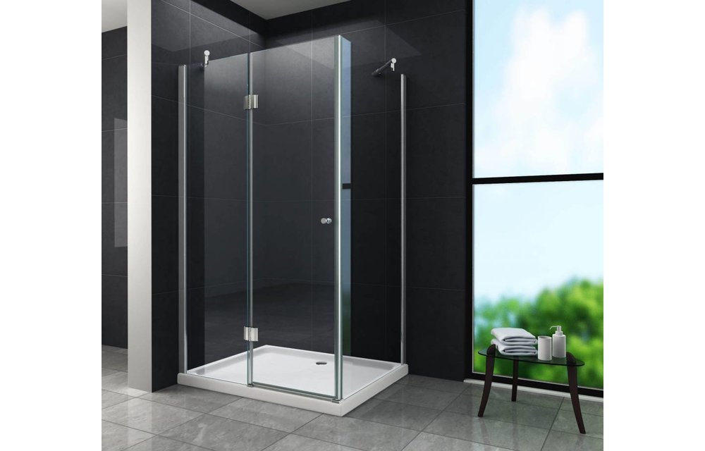 Novia douchecabine hoekinstap rechthoek 100x80x180 cm