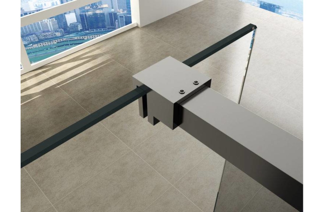 Slim profielset met stabilisatiestang 120cm chroom
