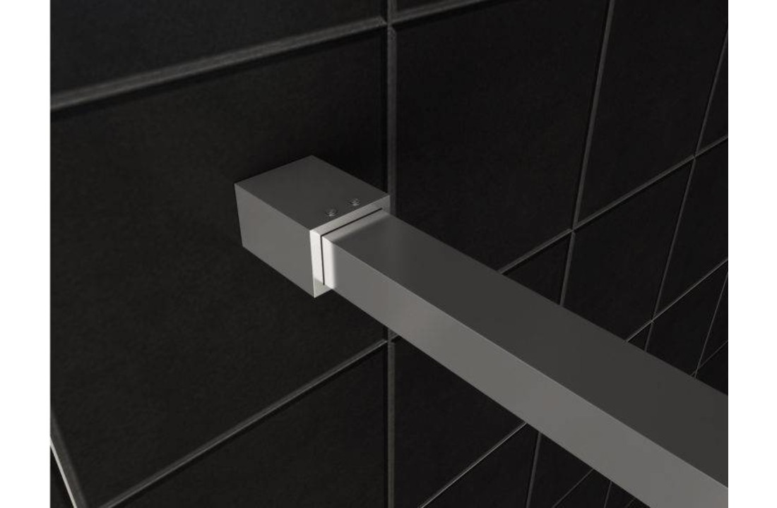 Slim profielset met stabilisatiestang 120cm chroom