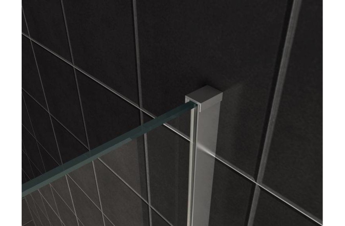 Slim profielset met stabilisatiestang 120cm chroom