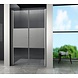 Swing-Cover Douchedeur Pendeldeur 130x195 cm Gedeeltelijk Matglas Swing-Cover Douchedeur Pendeldeur 130x195 cm Gedeeltelijk Matglas