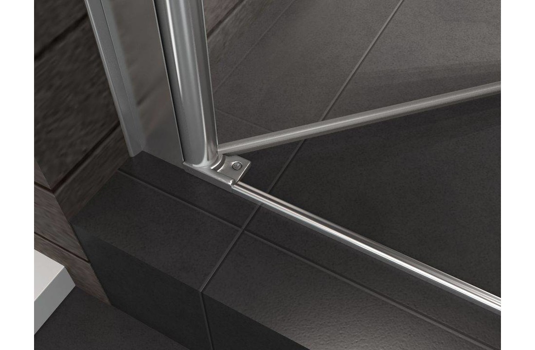 Swing-Cover Douchedeur Pendeldeur 140x195 cm Gedeeltelijk Matglas