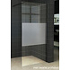 Wiesbaden Slim inloopdouche gedeeltelijk matglas 100x200 Wiesbaden Slim inloopdouche gedeeltelijk matglas 100x200