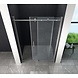 Slide douche schuifdeur voor nis 155-159 x 195 cm Slide douche schuifdeur voor nis 155-159 x 195 cm