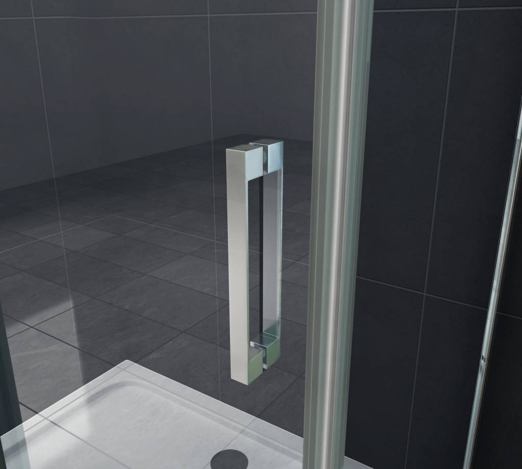 Slide douche schuifdeur voor nis 145-149 x 195 cm