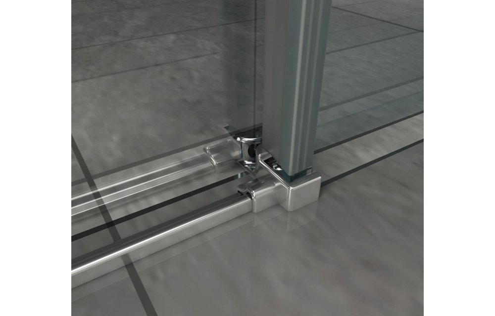 Slide douche schuifdeur nis 120-124x195 cm