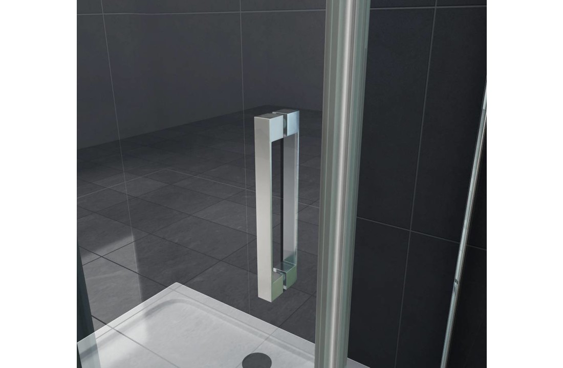 Slide douche schuifdeur nis 125-129x195 cm 2-delig