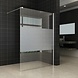 Inloopdouche Aqua-Frosted 160 x 200 cm 10 mm veiligheidsglas Inloopdouche Aqua-Frosted 160 x 200 cm 10 mm veiligheidsglas