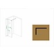 Aqua Inloopdouche 50x200 cm 10 mm helder glas Aqua Inloopdouche 50x200 cm 10 mm helder glas