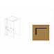 Aqua Inloopdouche 80x200 cm 10 mm helder glas Aqua Inloopdouche 80x200 cm 10 mm helder glas
