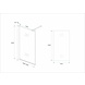 Aqua Inloopdouche 130x200 cm 10 mm helder glas Aqua Inloopdouche 130x200 cm 10 mm helder glas