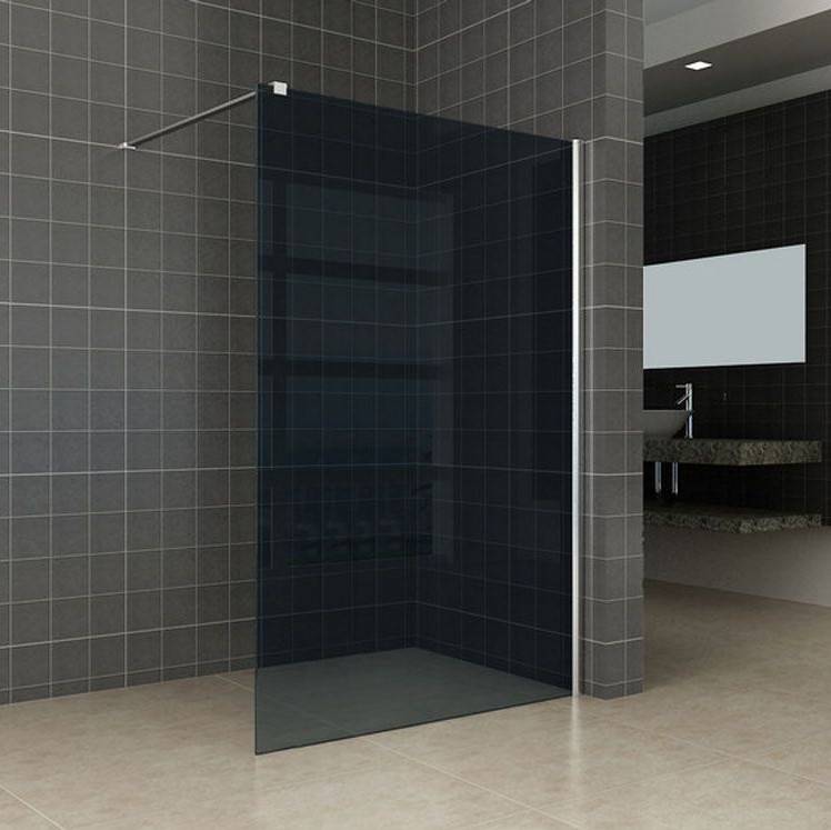 Aqua Dark Inloopdouche 120X200 Cm 10 Mm Donker Glas huismerk kopen in de aanbieding