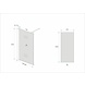 Aqua-Dark Inloopdouche 80x200 cm 10 mm donker glas Aqua-Dark Inloopdouche 80x200 cm 10 mm donker glas
