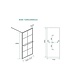 Inloopdouche Aqua-TAIRA 120x200 cm 10mm NANO Inloopdouche Aqua-TAIRA 120x200 cm 10mm NANO