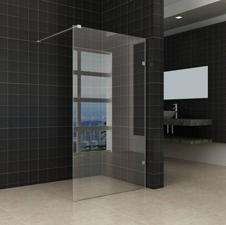 Aqua Less Inloopdouche Profielloos Design 100X200 huismerk kopen in de aanbieding Aqua Less Inloopdouche Profielloos Design 100X200 huismerk kopen in de aanbieding