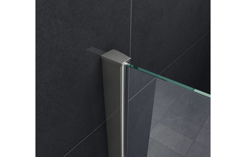 Aqua-Eco Inloopdouche 120x200 cm 8mm helder glas