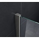 Aqua-Eco Inloopdouche met zijwand 80x30x200 cm helder glas Aqua-Eco Inloopdouche met zijwand 80x30x200 cm helder glas