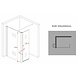 Aqua-Eco Inloopdouche met zijwand 80x30x200 cm helder glas Aqua-Eco Inloopdouche met zijwand 80x30x200 cm helder glas