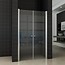 Wiesbaden Dubbele Pendeldeur In Nis 120x200 cm Helder Glas
